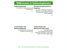 Tablet Screenshot of helmeringhausen.de